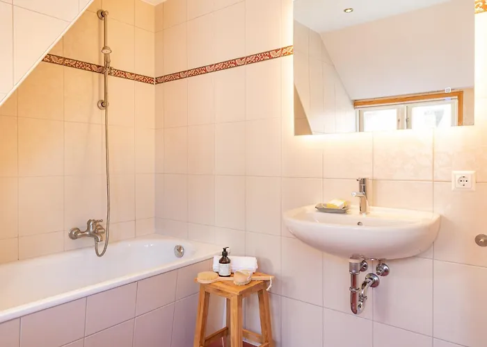 Reetdachhaus Stavanger Nebel