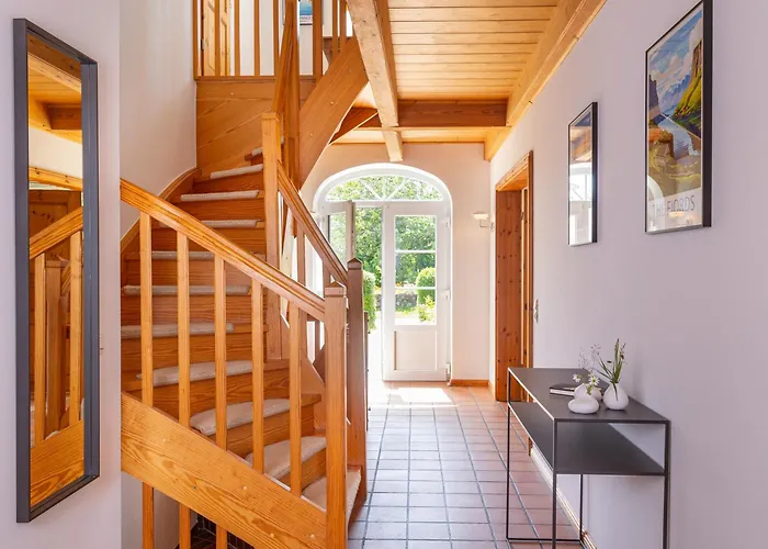 Reetdachhaus Stavanger Nebel