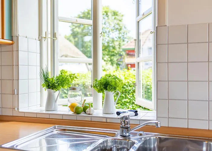 Reetdachhaus Stavanger * Nebel